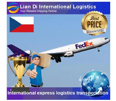 Servicio de entrega internacional internacional FedEx Express de China a República Checa