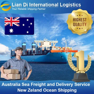 Transporte marítimo, contenedor de envío y servicio de entrega de China a Australia